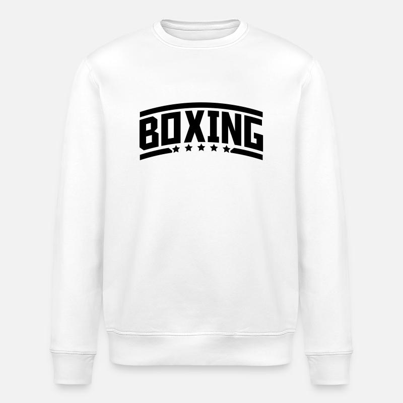 boxing_rp1 - Stanley/Stella Unisex Bio-Sweatshirt ROLLER - Weiß