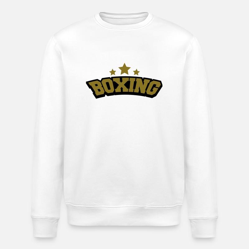 Boxing - Stanley/Stella Unisex Bio-Sweatshirt ROLLER - Weiß