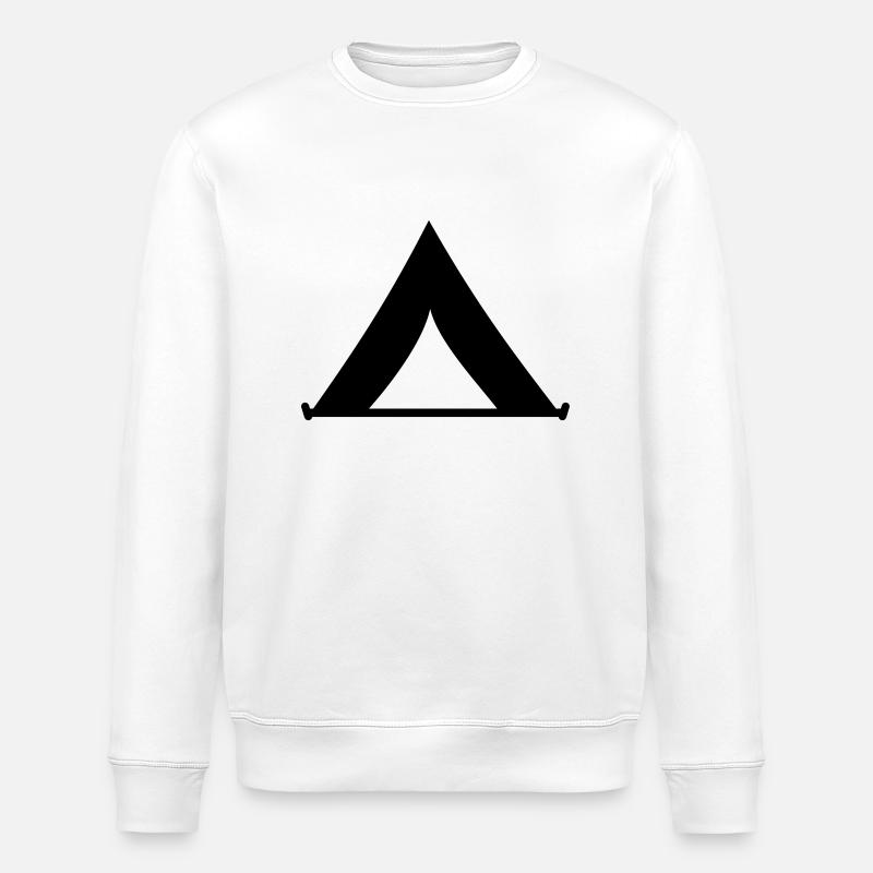 Zelt - Stanley/Stella Unisex Bio-Sweatshirt ROLLER - Weiß