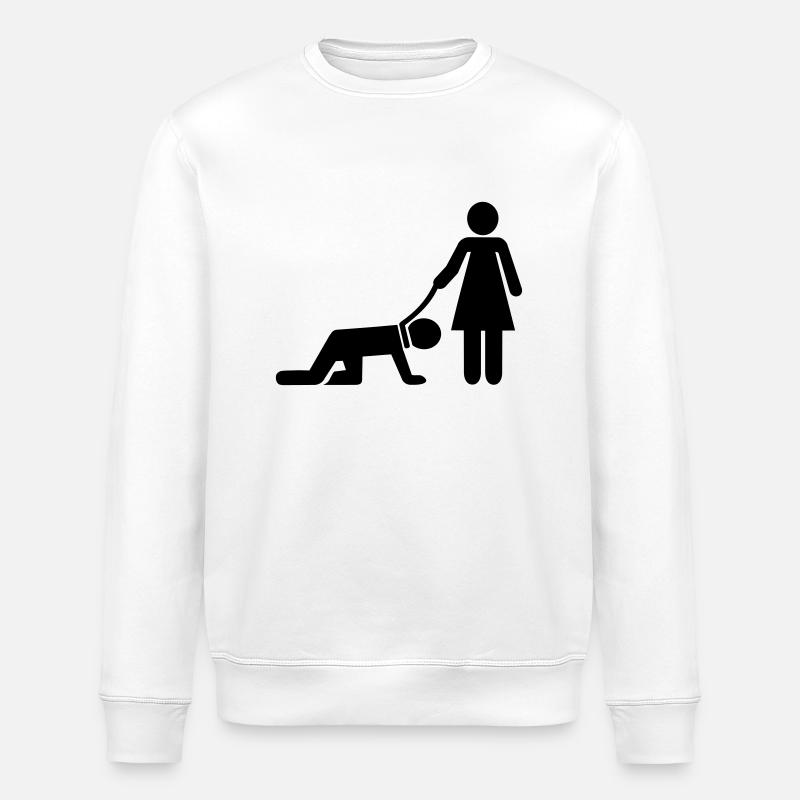 Wedding - Stanley/Stella ROLLER Unisex Organic Sweatshirt - white