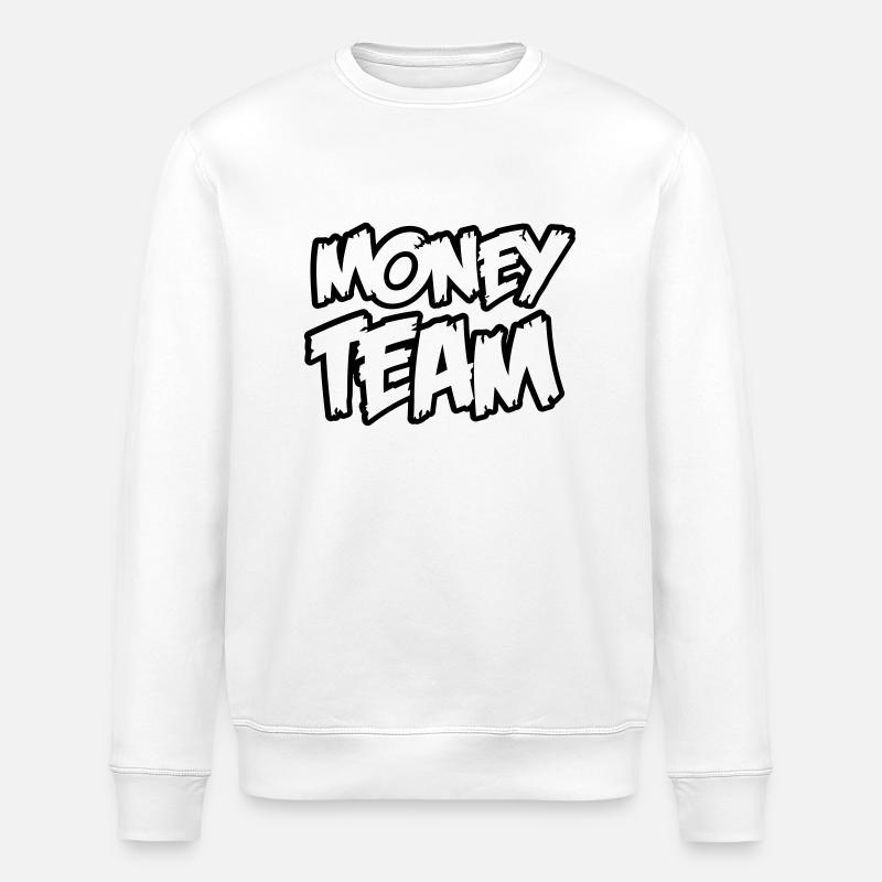 money_team01 - Sweat bio ROLLER Stanley/Stella Unisexe - blanc