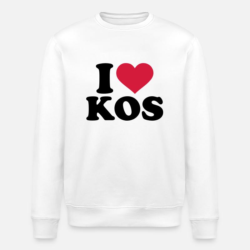 Kos - Stanley/Stella Unisex Bio-Sweatshirt ROLLER - Weiß