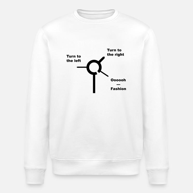 Bowies Roundabout - Stanley/Stella Unisex Bio-Sweatshirt ROLLER - Weiß