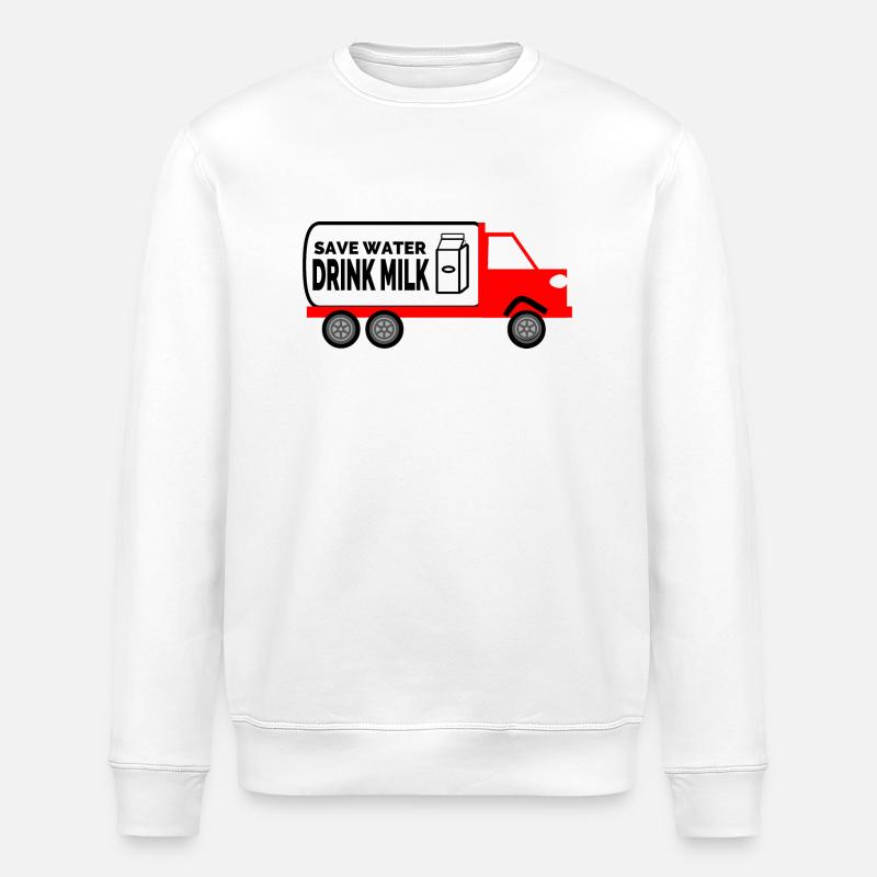 Camion - Sweat bio ROLLER Stanley/Stella Unisexe - blanc