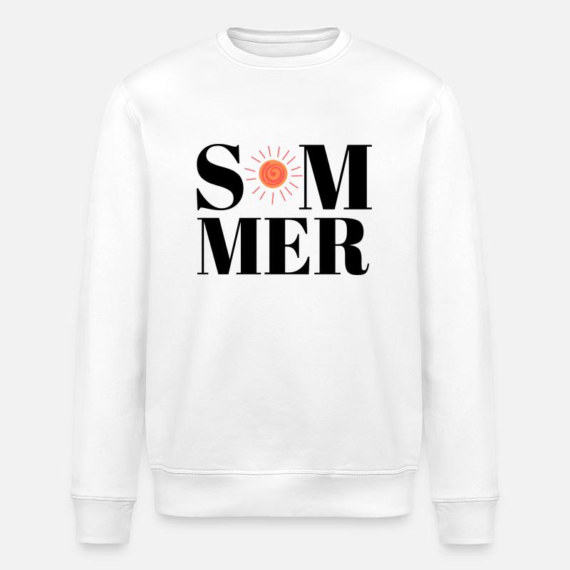 Sommer - Stanley/Stella Unisex Bio-Sweatshirt ROLLER - Weiß