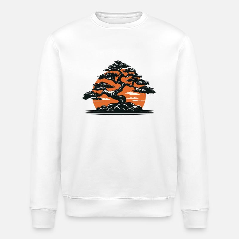 Bonsaï - Sweat bio ROLLER Stanley/Stella Unisexe - blanc