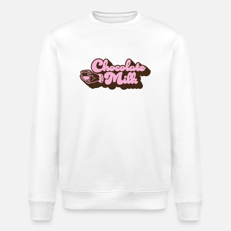 Chocolate Milk - Stanley/Stella Unisex Bio-Sweatshirt ROLLER - Weiß
