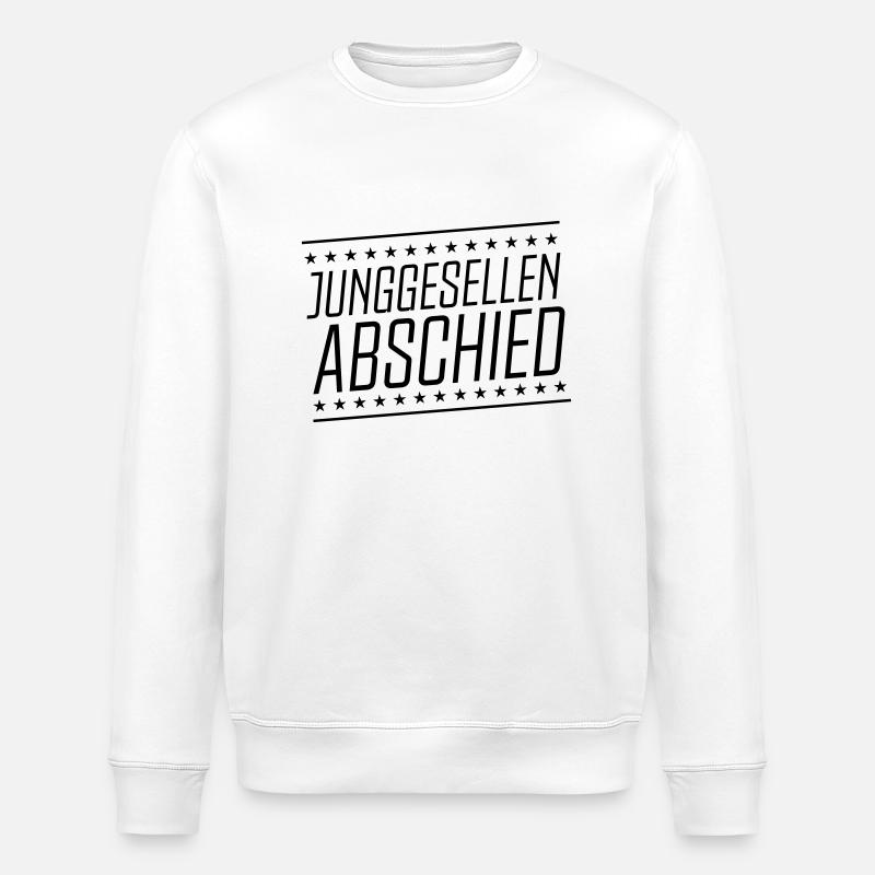 junggesellenabschied - Stanley/Stella Unisex Bio-Sweatshirt ROLLER - Weiß