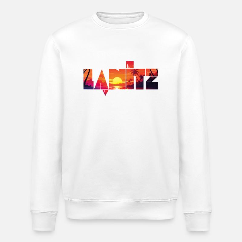 Lanitz Tropen - Stanley/Stella Unisex Bio-Sweatshirt ROLLER - Weiß