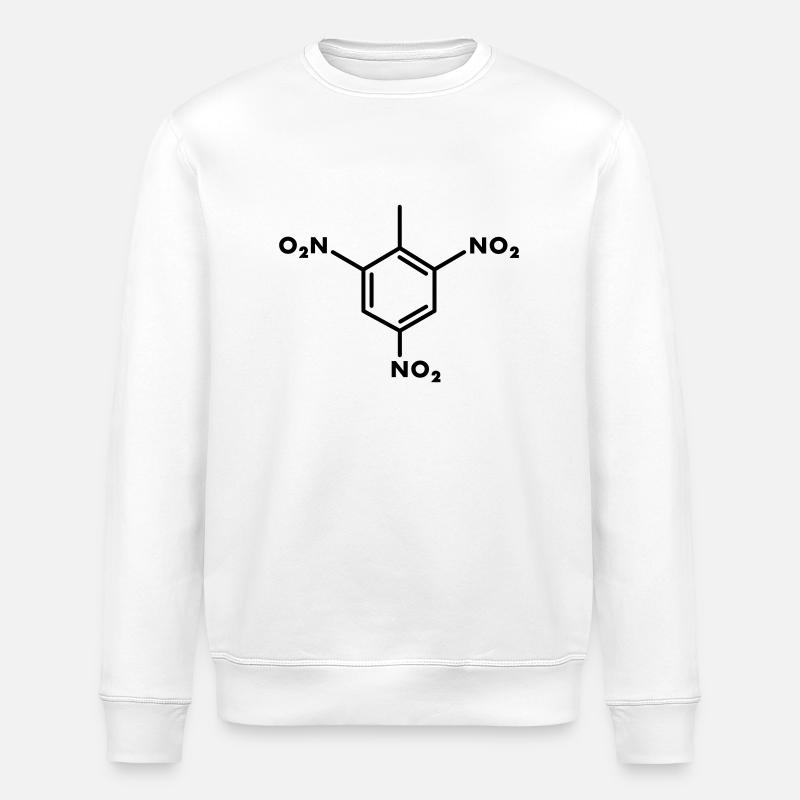 Molécule TNT - Sweat bio ROLLER Stanley/Stella Unisexe - blanc