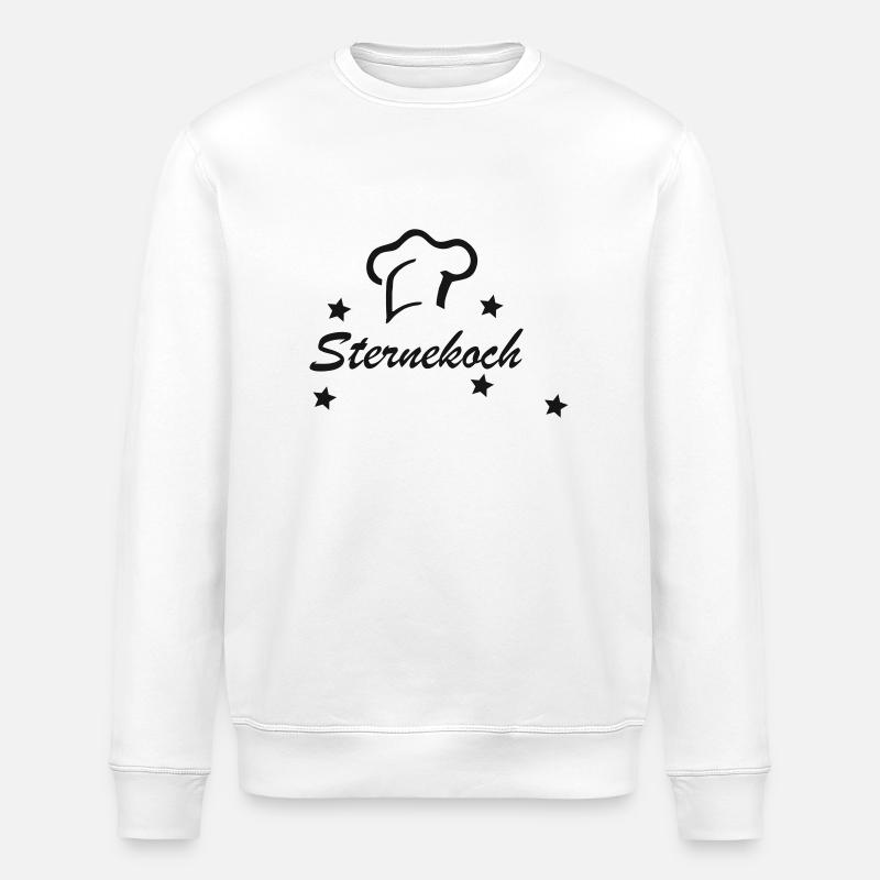 sternekoch - Stanley/Stella Unisex Bio-Sweatshirt ROLLER - Weiß