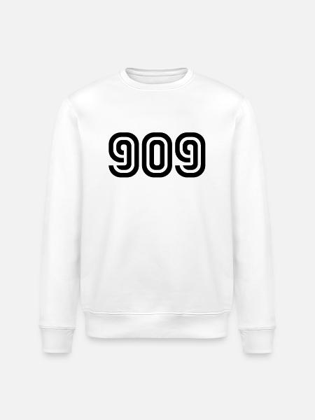 Number 909__V001 - Stanley/Stella ROLLER Unisex Organic Sweatshirt - white