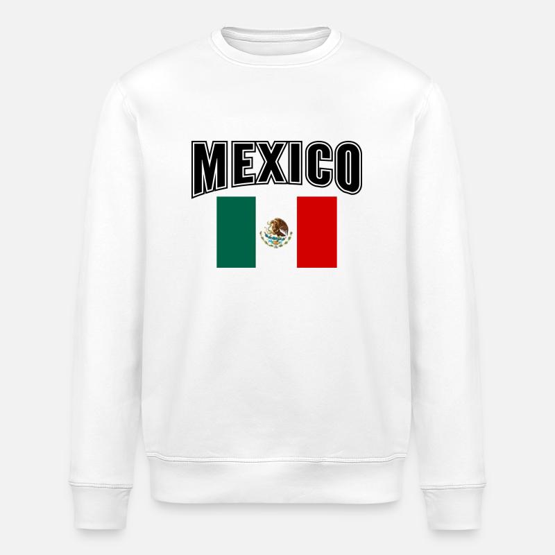 Mexico - Sweat bio ROLLER Stanley/Stella Unisexe - blanc