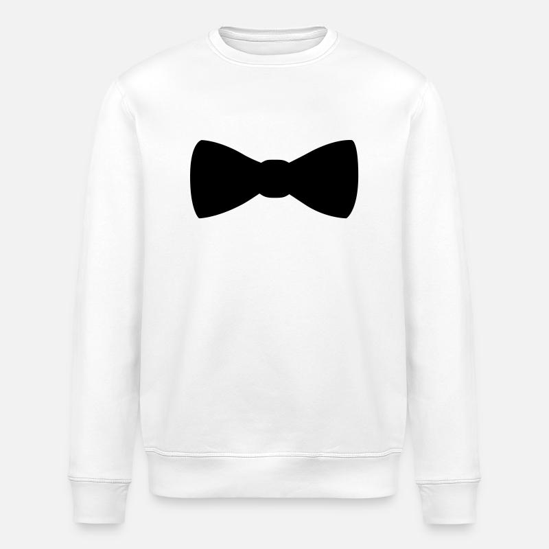 fliege_krawatte_1__f1 - Sweat bio ROLLER Stanley/Stella Unisexe - blanc