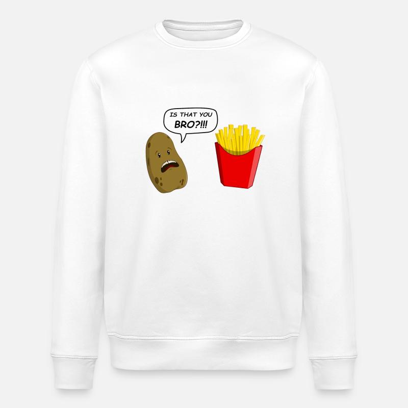 potato - Stanley/Stella Unisex Bio-Sweatshirt ROLLER - Weiß