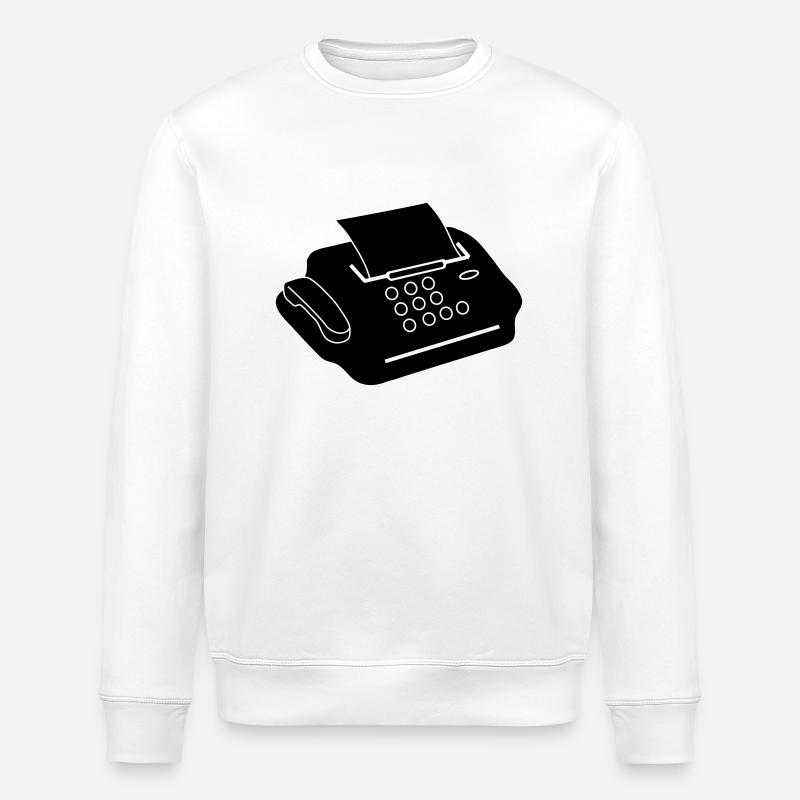 fax_g1 - Stanley/Stella Unisex Bio-Sweatshirt ROLLER - Weiß