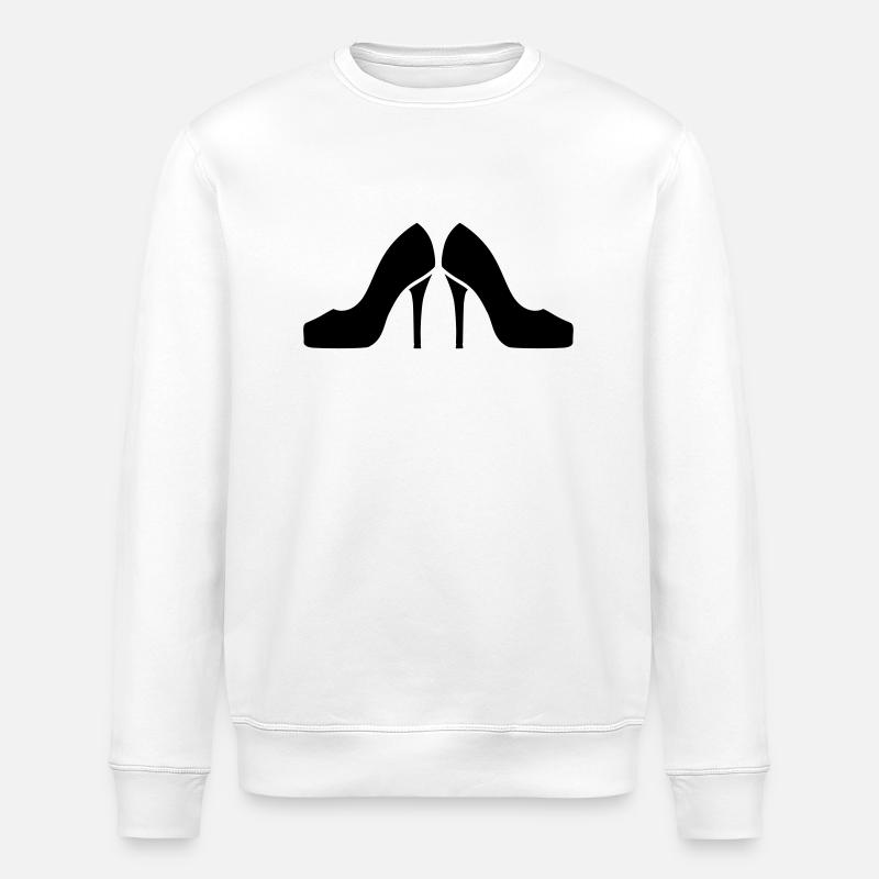 Shoe - Stanley/Stella ROLLER Unisex Organic Sweatshirt - white