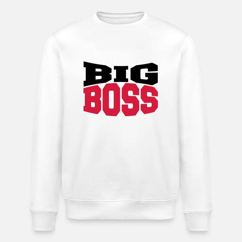 Big Boss - Sweat bio ROLLER Stanley/Stella Unisexe - blanc