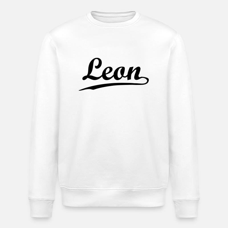 leon - Sweat bio ROLLER Stanley/Stella Unisexe - blanc