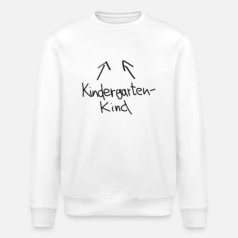 kindergartenkind Kindergarten Kind - Stanley/Stella Unisex Bio-Sweatshirt ROLLER - Weiß