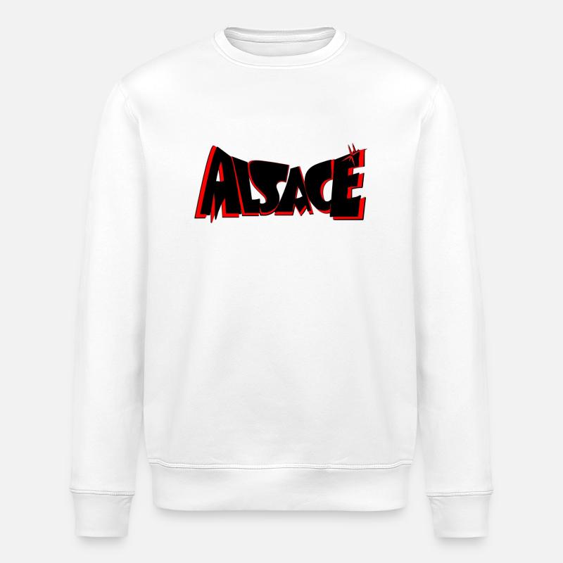 Alsace Design R - Sweat bio ROLLER Stanley/Stella Unisexe - blanc