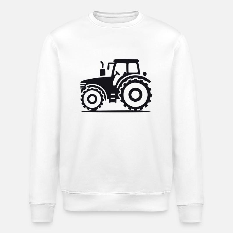 Traktor - Stanley/Stella Unisex Bio-Sweatshirt ROLLER - Weiß