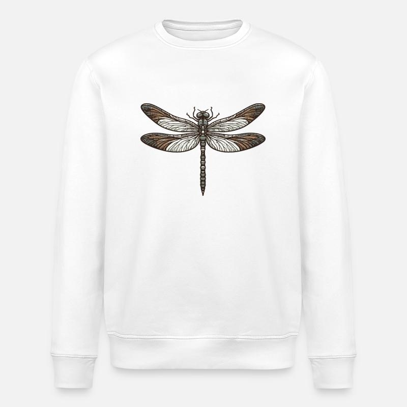 Libelle - Stanley/Stella Unisex Bio-Sweatshirt ROLLER - Weiß