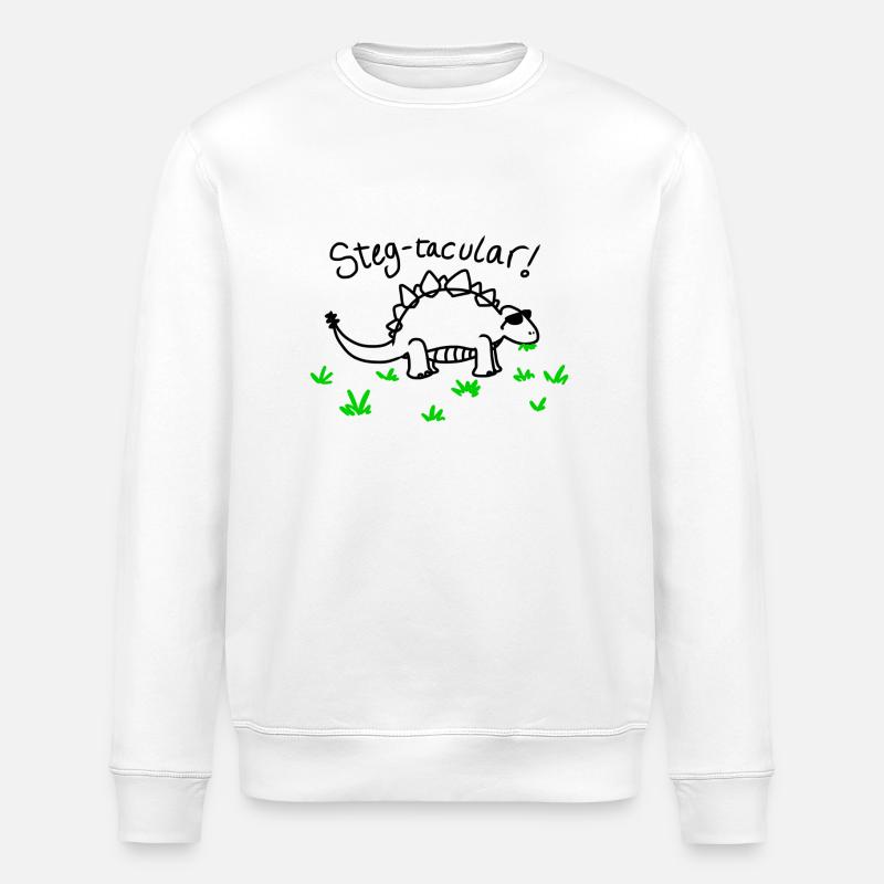 Steg-tacuar! - Stanley/Stella Unisex Bio-Sweatshirt ROLLER - Weiß