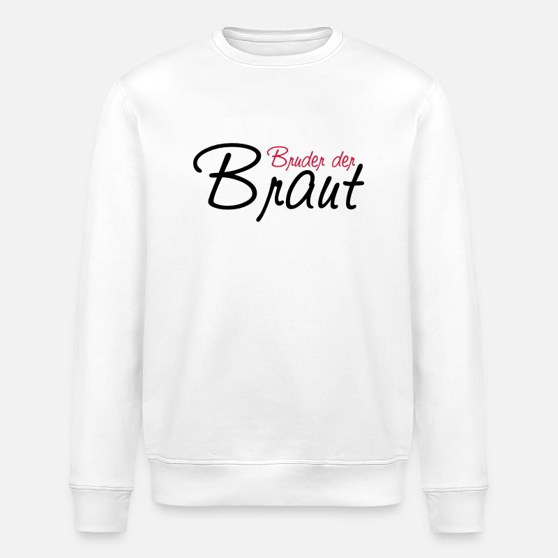 bruder_der_braut - Sweat bio ROLLER Stanley/Stella Unisexe - blanc