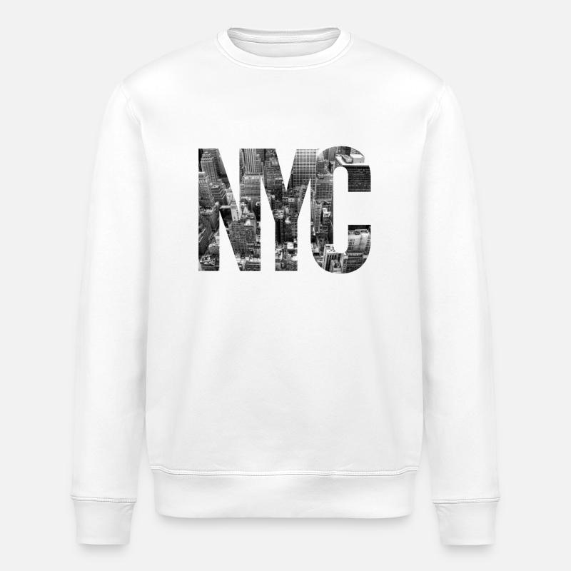 NYC - Sweat bio ROLLER Stanley/Stella Unisexe - blanc