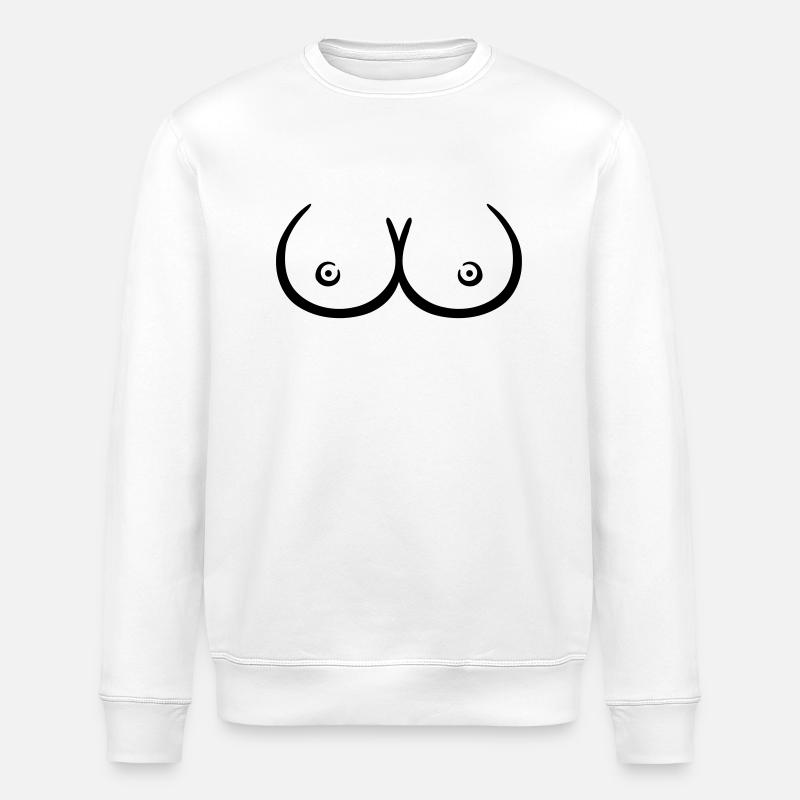 Buste - Sweat bio ROLLER Stanley/Stella Unisexe - blanc