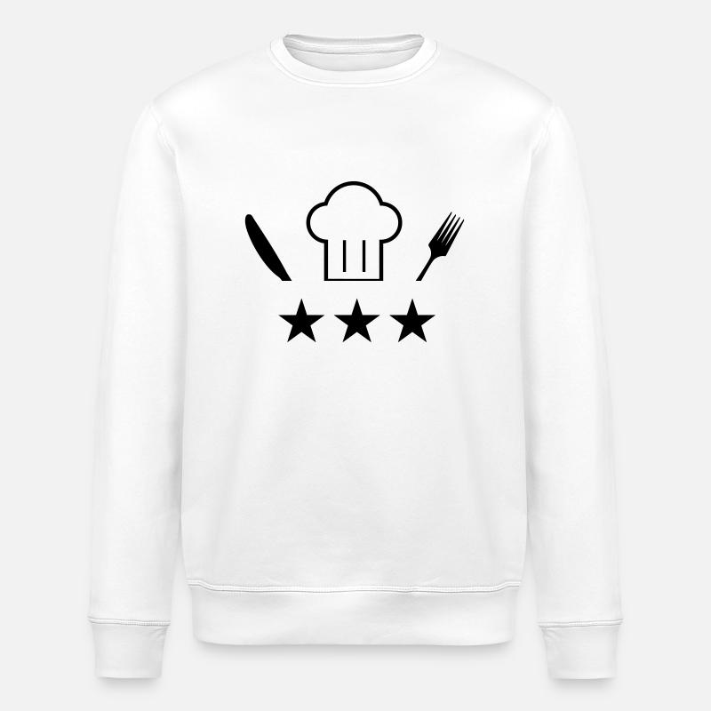 Cuisine - Sweat bio ROLLER Stanley/Stella Unisexe - blanc
