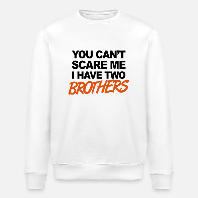 Brothers - Stanley/Stella Unisex Bio-Sweatshirt ROLLER - Weiß