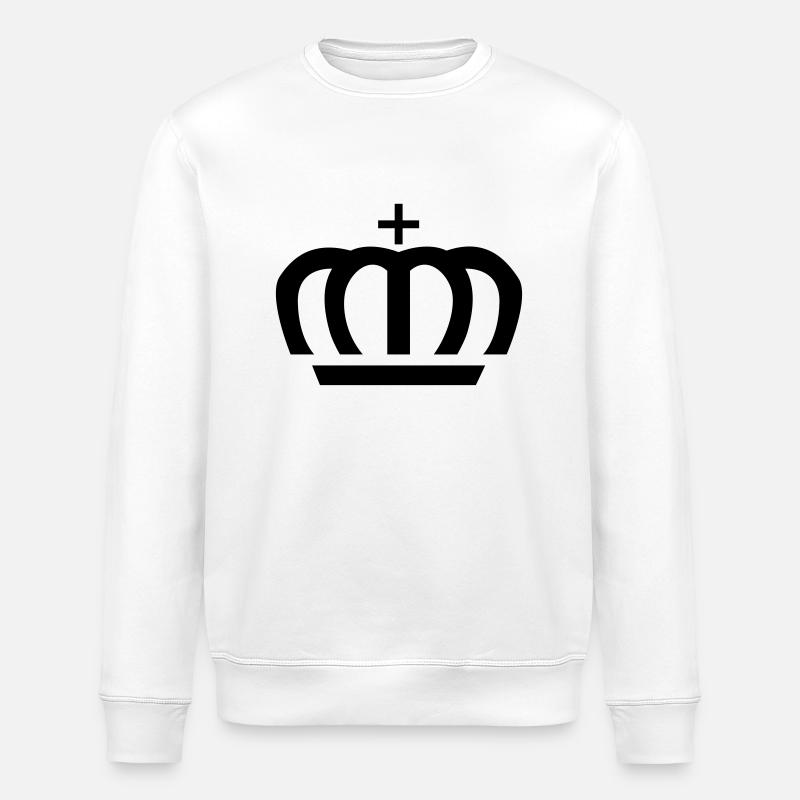 Crown - Stanley/Stella ROLLER Unisex Organic Sweatshirt - white