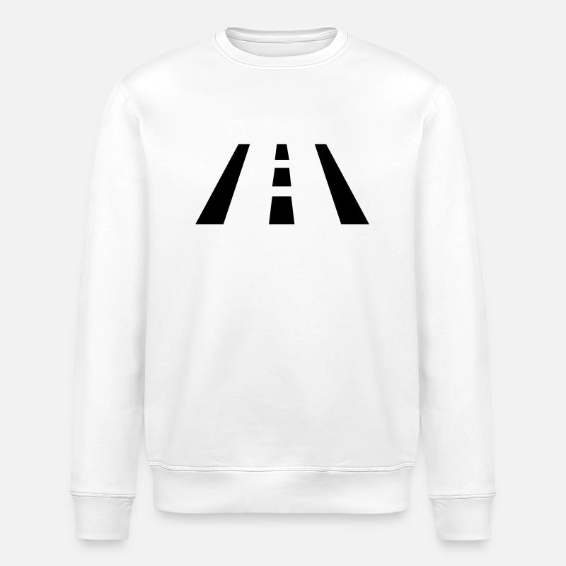 Straße - Stanley/Stella Unisex Bio-Sweatshirt ROLLER - Weiß