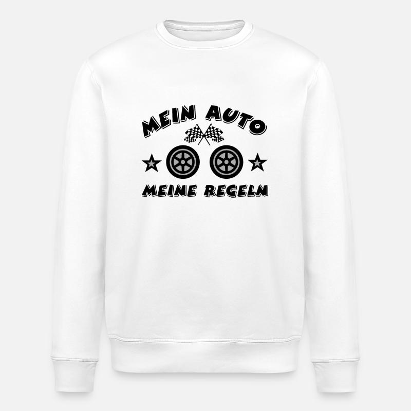 Auto - Stanley/Stella Unisex Bio-Sweatshirt ROLLER - Weiß