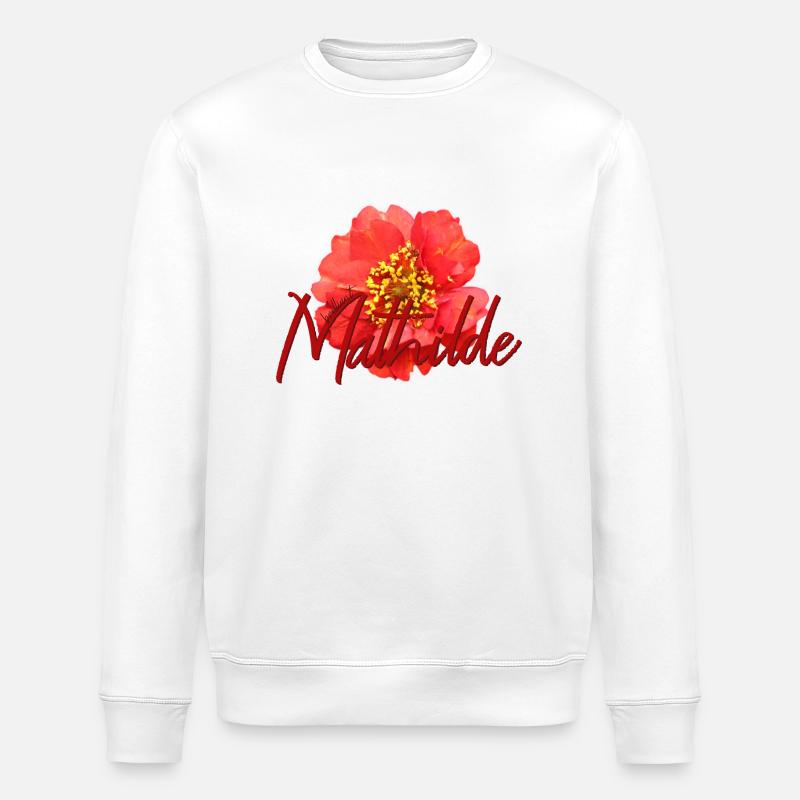 Mathilde - Stanley/Stella Unisex Bio-Sweatshirt ROLLER - Weiß