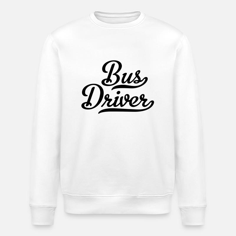 Busfahrer - Stanley/Stella Unisex Bio-Sweatshirt ROLLER - Weiß
