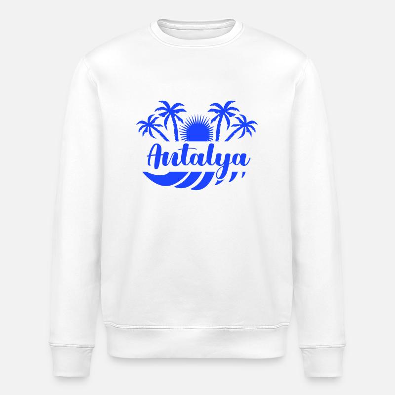 antalya - Stanley/Stella Unisex Bio-Sweatshirt ROLLER - Weiß
