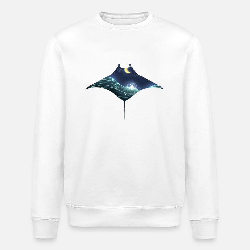 Manta Bay - Stanley/Stella Unisex Bio-Sweatshirt ROLLER - Weiß