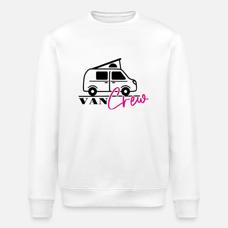 van crew - Sweat bio ROLLER Stanley/Stella Unisexe - blanc