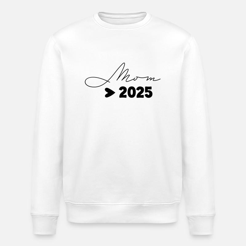 Mom 2025 - Stanley/Stella Unisex Bio-Sweatshirt ROLLER - Weiß