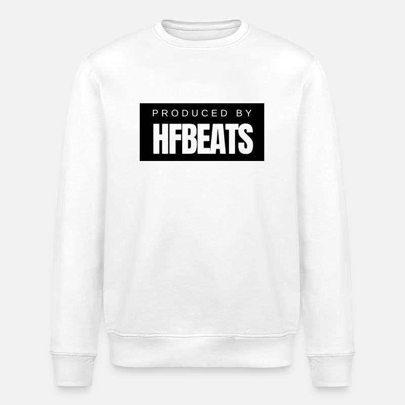 HF beats - Stanley/Stella Unisex Bio-Sweatshirt ROLLER - Weiß