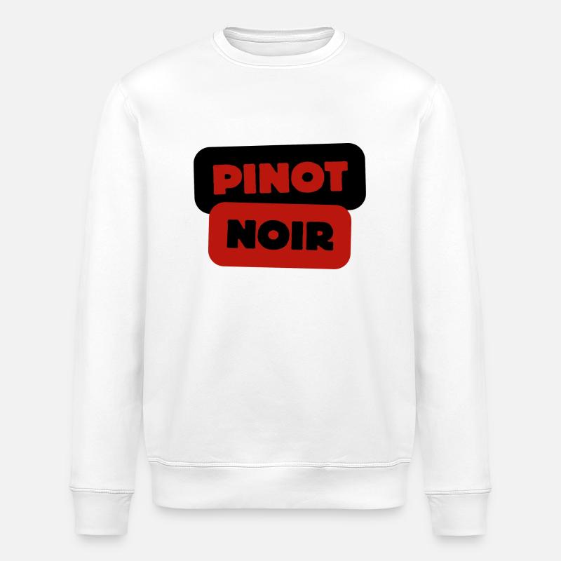 pinot noir - Stanley/Stella Unisex Bio-Sweatshirt ROLLER - Weiß