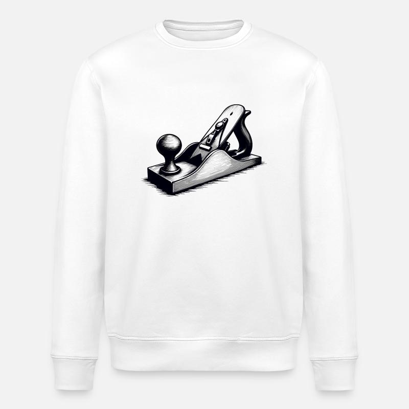 CARPENTER - Stanley/Stella ROLLER Unisex Organic Sweatshirt - white