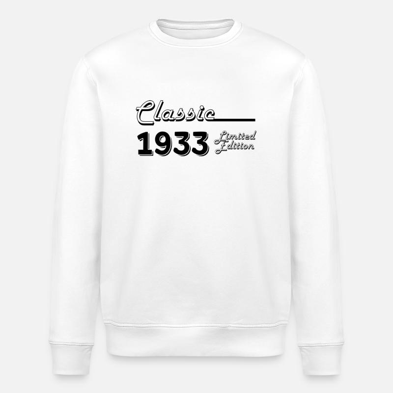 Classic 1933 édition limitée - Sweat bio ROLLER Stanley/Stella Unisexe - blanc