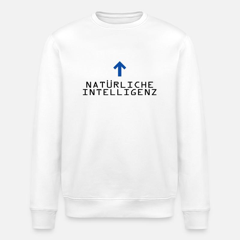 Natürliche Intelligenz - Stanley/Stella Unisex Bio-Sweatshirt ROLLER - Weiß