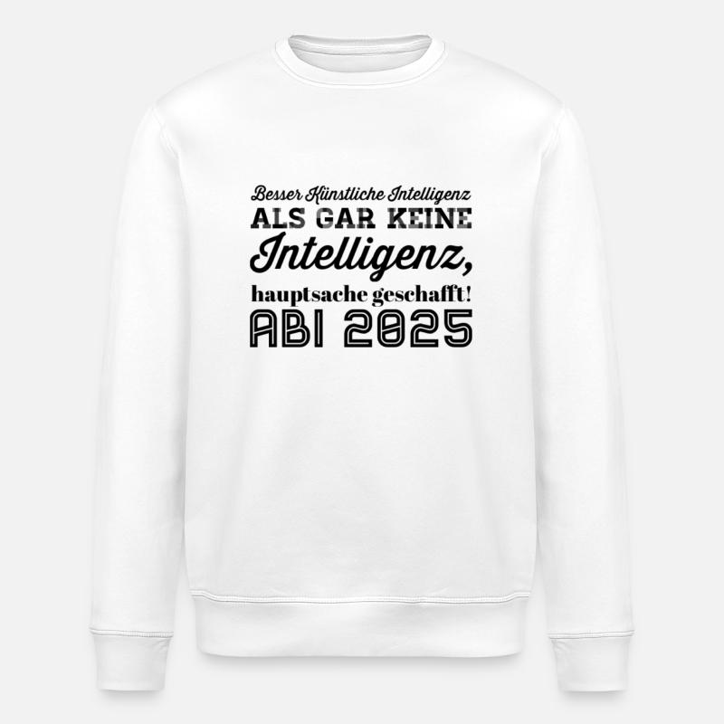 Abschluss - Stanley/Stella Unisex Bio-Sweatshirt ROLLER - Weiß