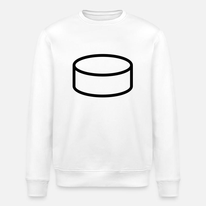 haut de forme - Sweat bio ROLLER Stanley/Stella Unisexe - blanc