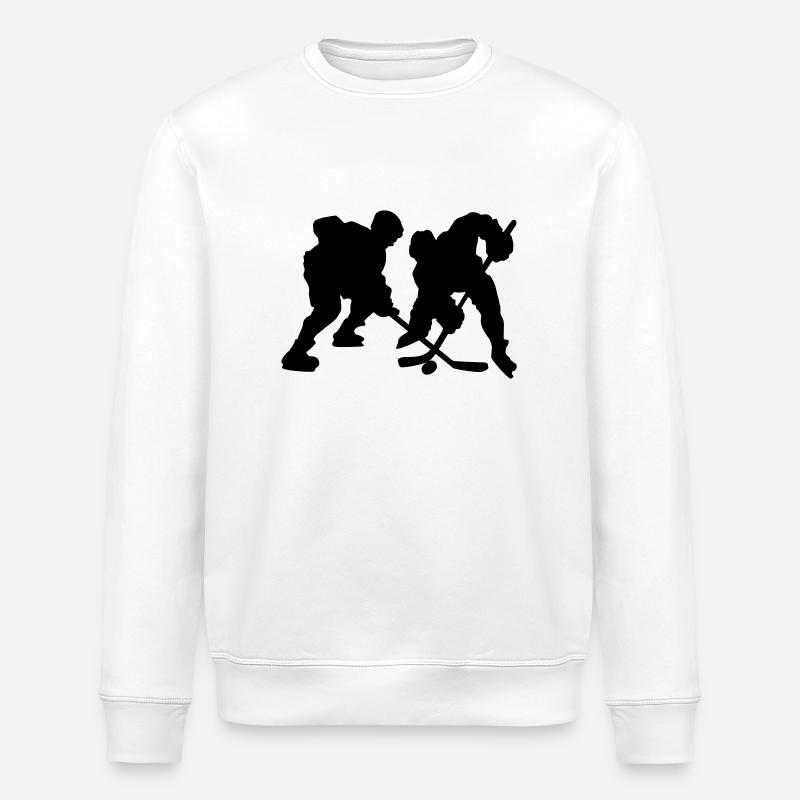 icehockey_16 - Sweat bio ROLLER Stanley/Stella Unisexe - blanc